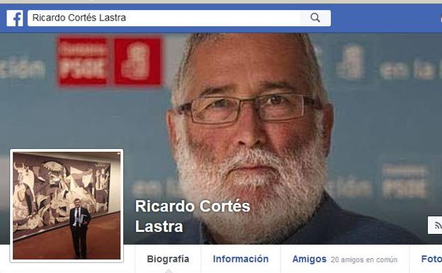 Homenaje de Ricardo Cortés al consejero de Educación en las redes sociales