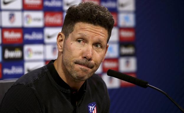 Simeone: «Lo único que me importa es lo que ocurra sobre el campo»