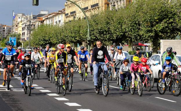 Una marcha ciclista en Santander abre la Semana Europea de la Movilidad