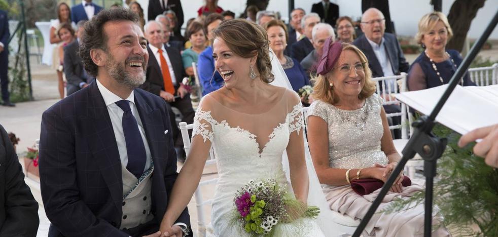 El “sí quiero” de Cristina Alarcón y José Luis García-Pérez