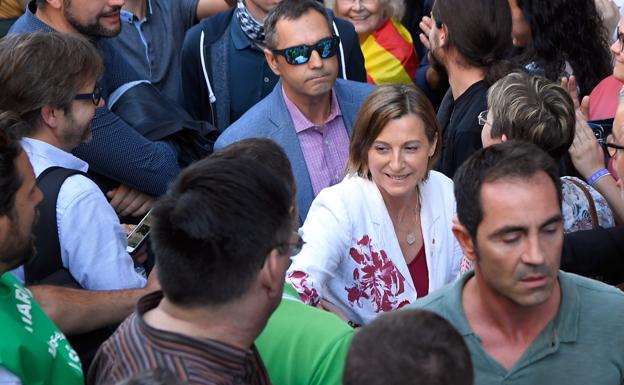 Forcadell: «Los detenidos son nuestros héroes»