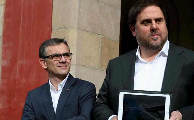 El TC también sanciona con multas diarias de 12.000 euros al número 'dos' de Junqueras