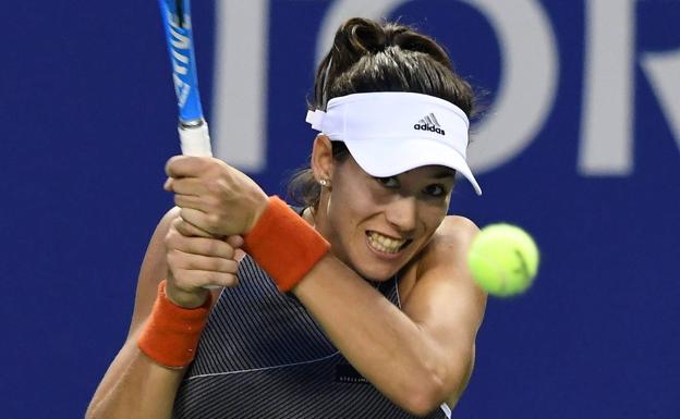 Muguruza, firme a semifinales