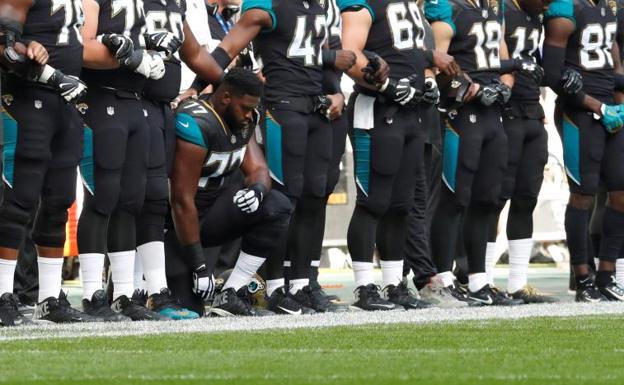 Las estrellas de la NFL desafían la llamada al boicot de Trump