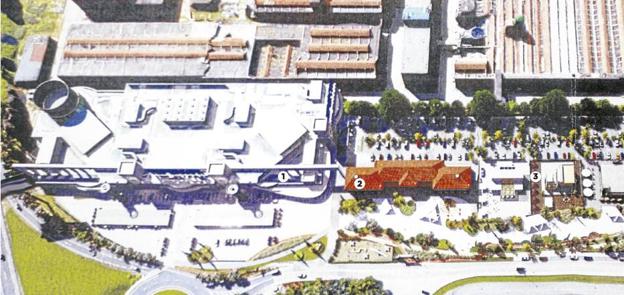 Sniace propone construir un gran centro de ocio y un polígono industrial en sus terrenos