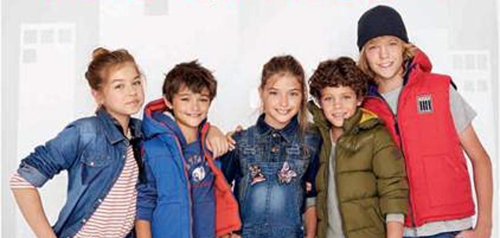 Casting infantil en El Corte Inglés de Santander para su desfile de otoño-invierno