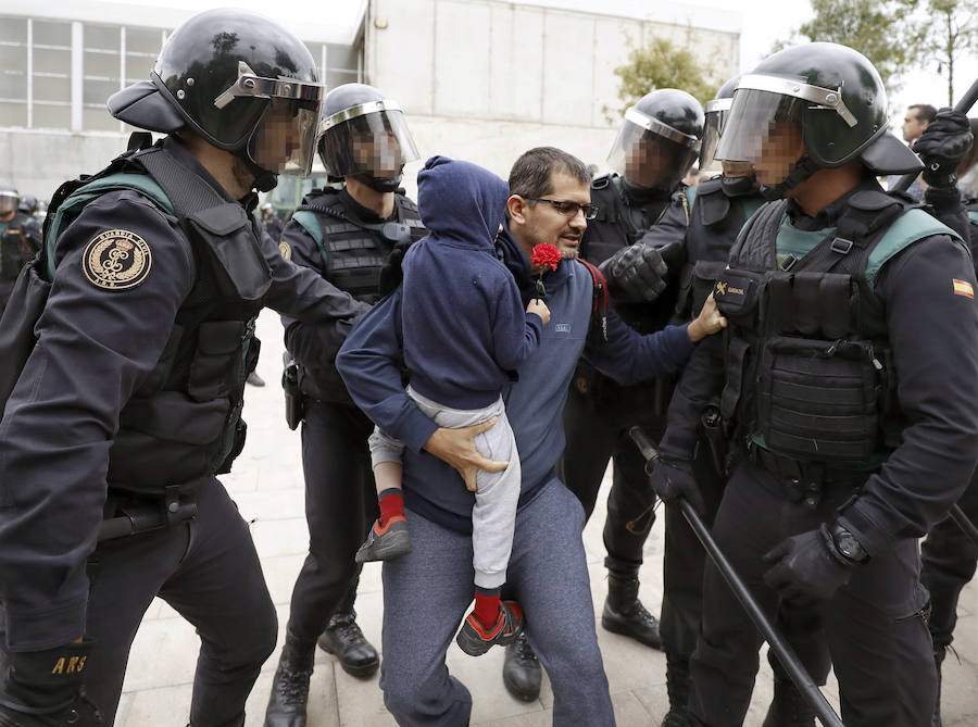 Así fueron las 24 horas de mayor tensión en Cataluña