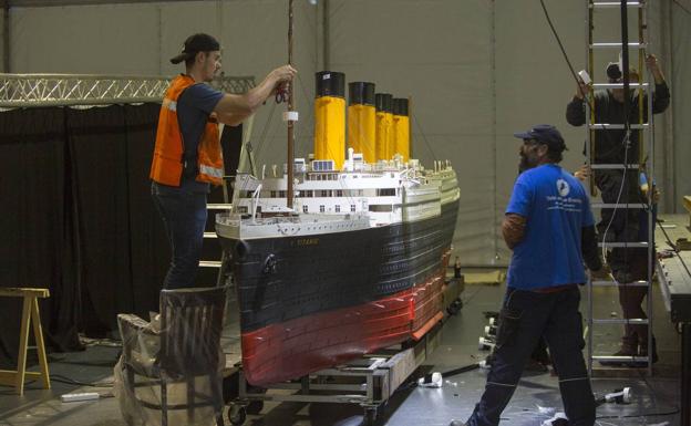 El Titanic ya está en Santander