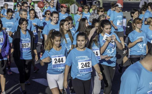 Santander corre 7,2 kilómetros solidarios por Siria