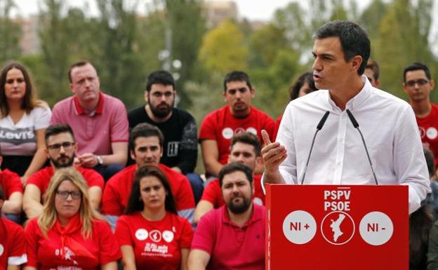 Sánchez apoyará la respuesta del Estado si se declara la independencia