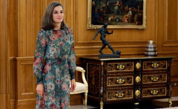 Letizia se corta la melena en su semana grande