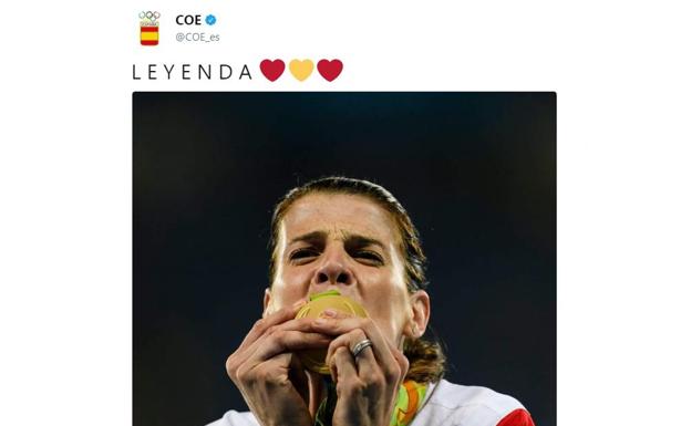 España se rinde a Ruth Beitia