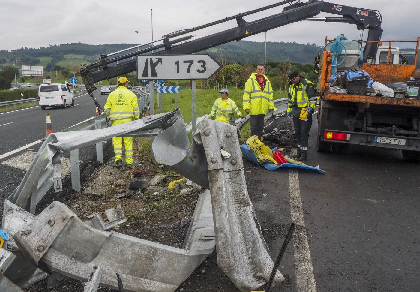 Tres fallecidos en Arenas y Colindres en una jornada negra en las carreteras cántabras