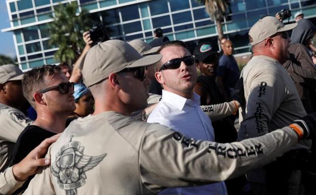 Boicot de los estudiantes al acto del supremacista Richard Spencer en Florida