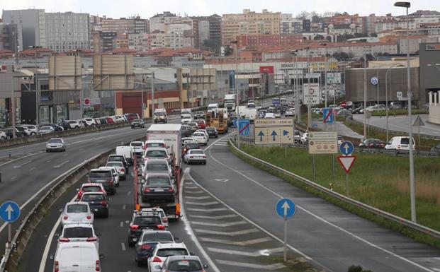 Esta noche, cortes en la incorporación de la S-10 a la A-67 por obras de mejora