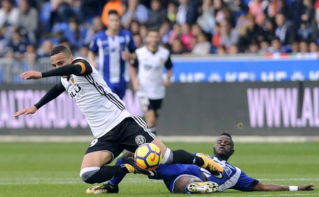 Zaza y Rodrigo confirman las aspiraciones del Valencia