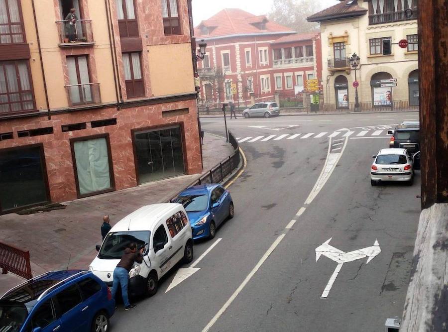 Imágenes del atraco con rehenes