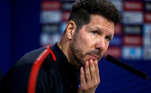 Simeone: «No tenemos un futbolista que nos gane él solo un partido»