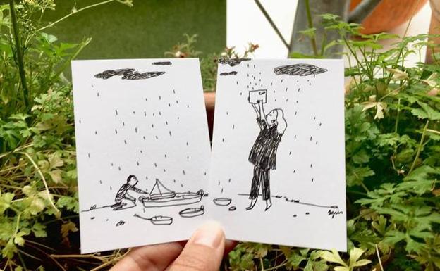 Algo menos de calor y lluvias para el fin de semana