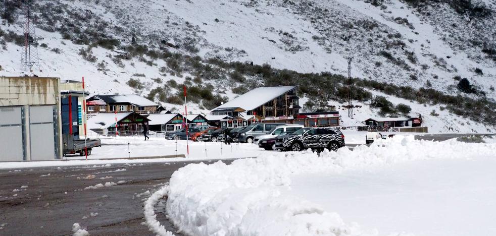 Así está este lunes la estación de Alto Campoo