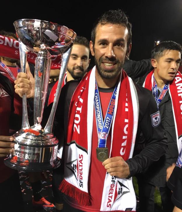 Cristian Portilla se proclama campeón de la NASL con los San Francisco Deltas