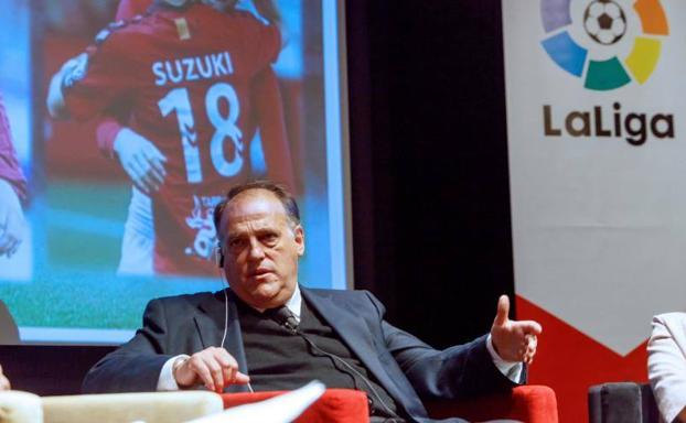 Tebas asegura que habrá VAR la próxima temporada