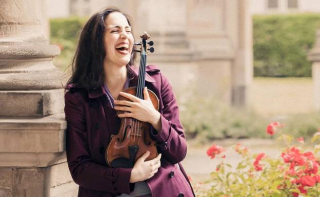 La violinista Shopia Jaffé y la Filarmónica de Armenia, esta noche en el Palacio de Festivales