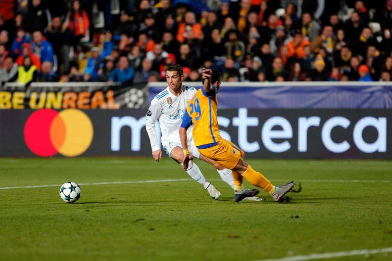 Las mejores imágenes del Apoel-Real Madrid