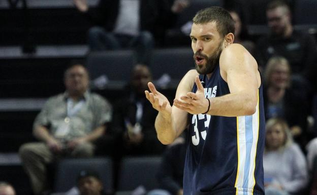 Un 'doble-doble' de Marc Gasol no evita una nueva derrota de los Grizzlies