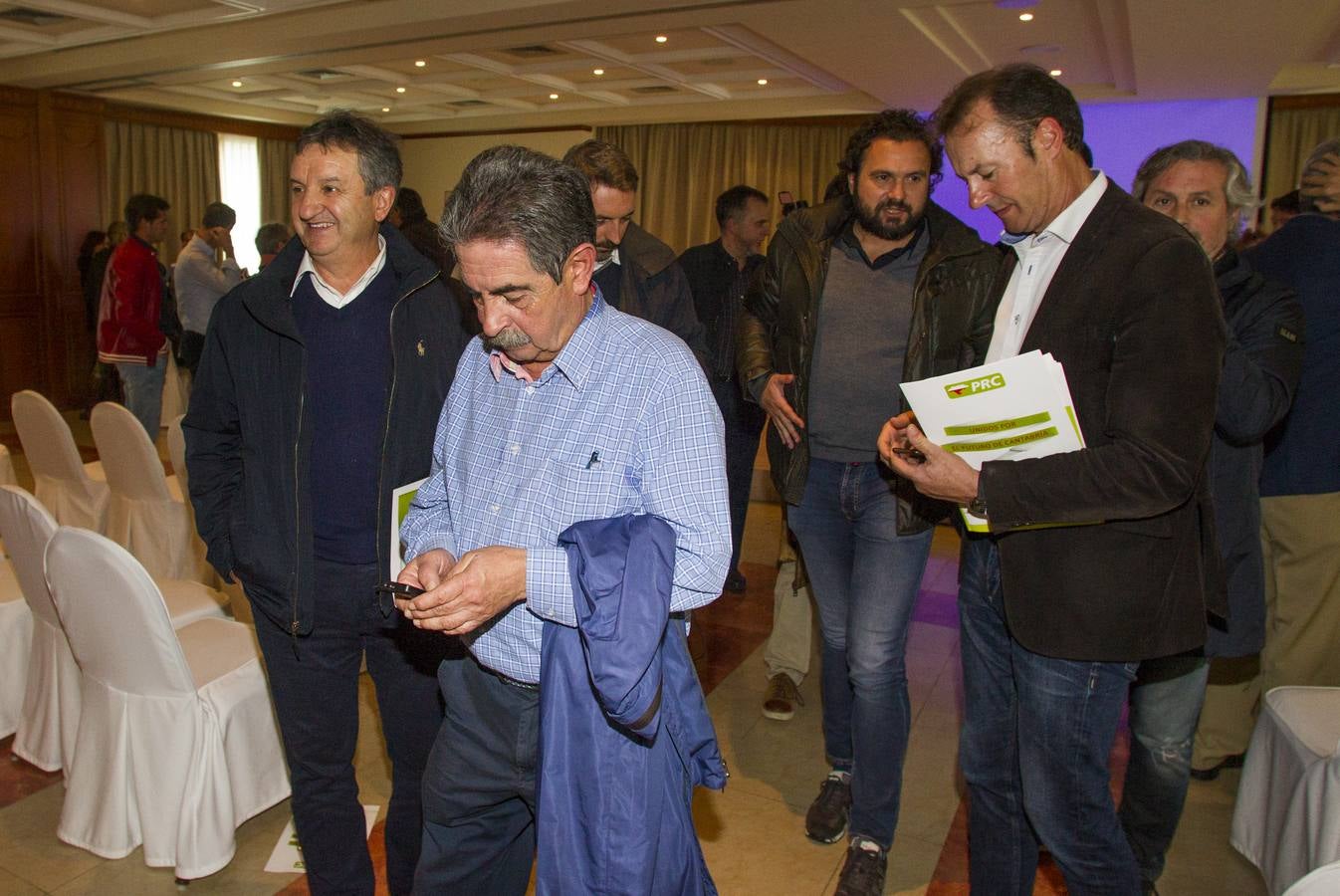 Asamblea de dirigentes del PRC, celebrada en el Balneario de Puente Viesgo