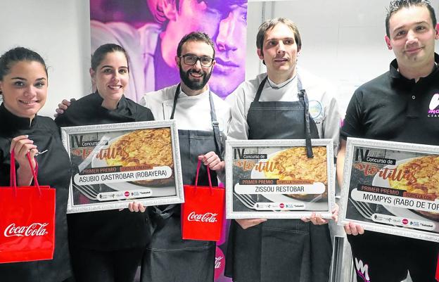 Nacho Basurto renueva título en la categoría de 'Tortilla Creativa'