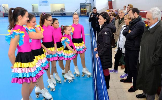 Finalizadas las obras del pabellón de patinaje del complejo 'Ruth Beitia'