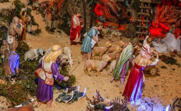 El belén, tradición viva en la Navidad