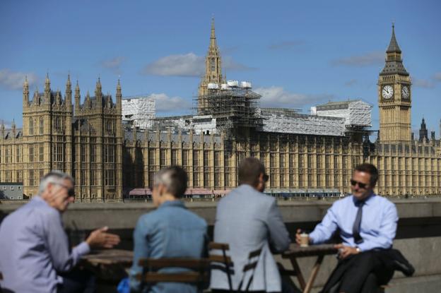 La postal rota de Londres