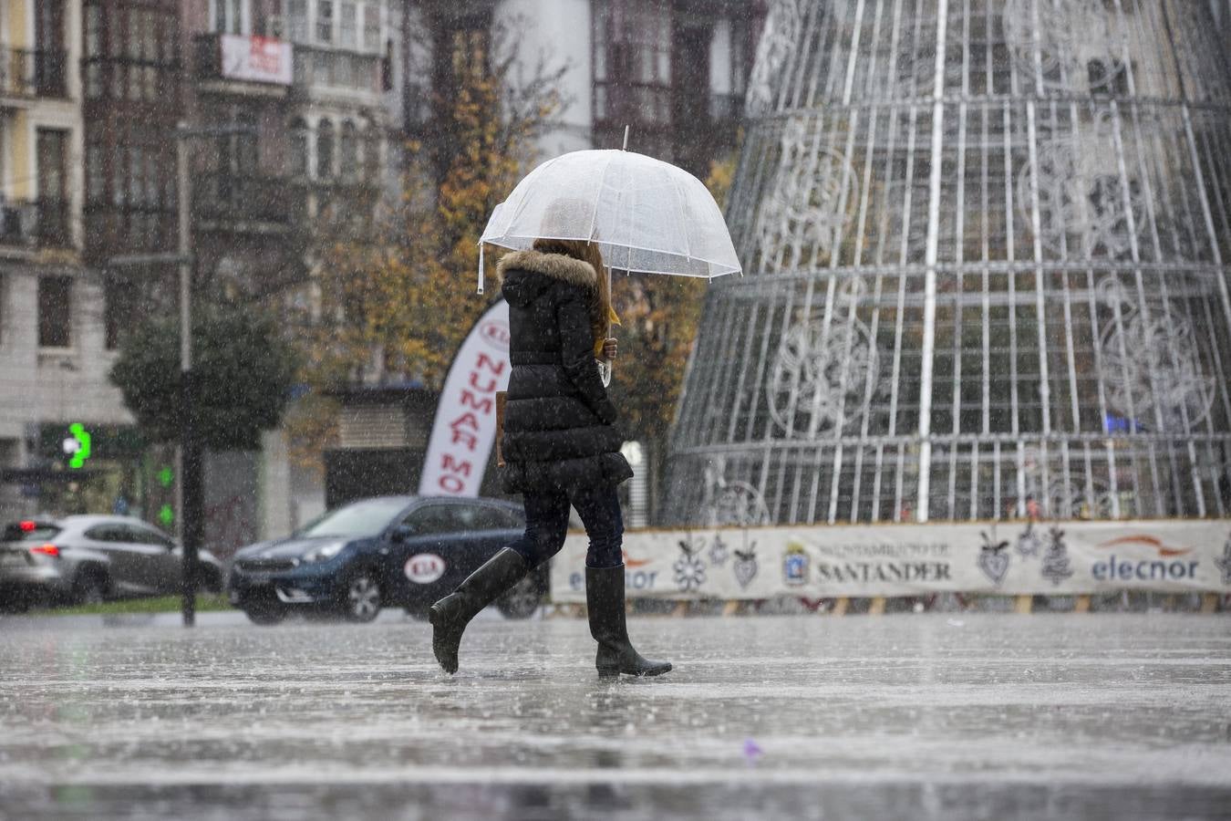 Santander, la ciudad donde más ha llovido