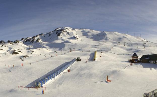 Festival de nieve en las pistas españolas