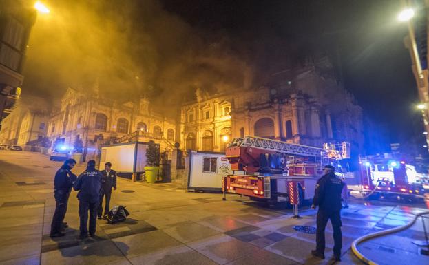 El Ayuntamiento desvela que en el incendio del MAS «no funcionaron los sistemas de seguridad ni las alarmas»