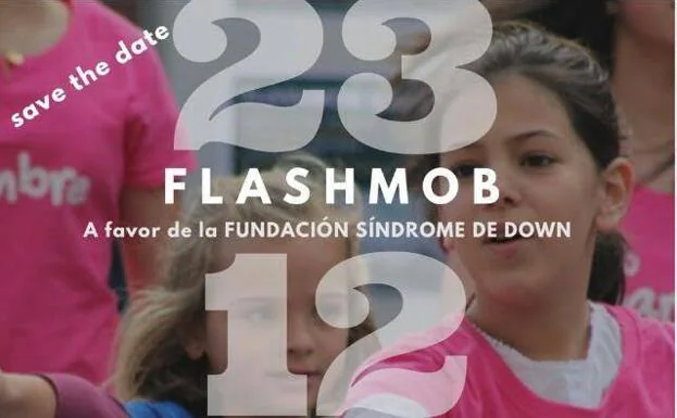 La asociación Oyambre organiza un flashmob solidario para la fundación Síndrome de Down