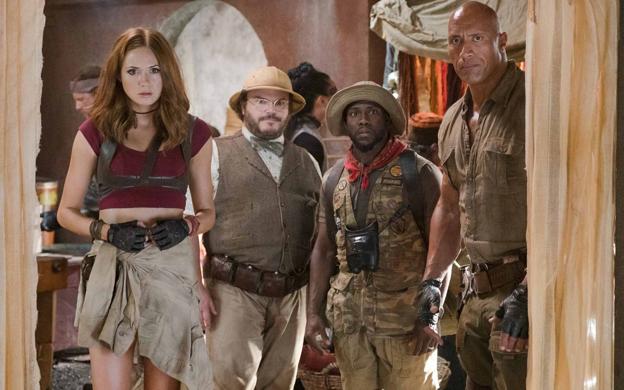 La secuela de 'Jumanji' comparte cartelera con lo nuevo de Woody Allen