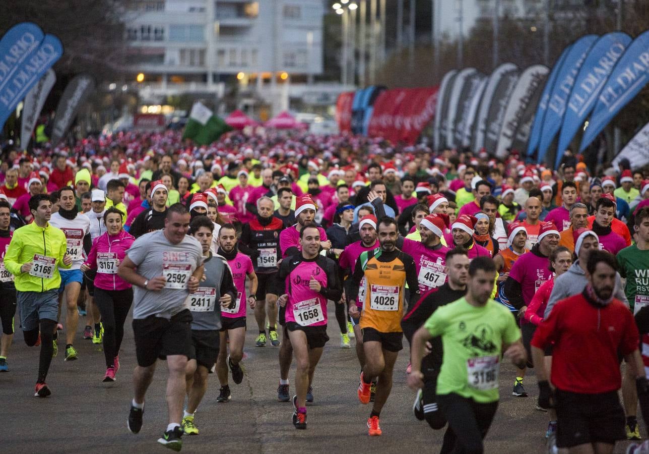 Santander despide el año a la carrera