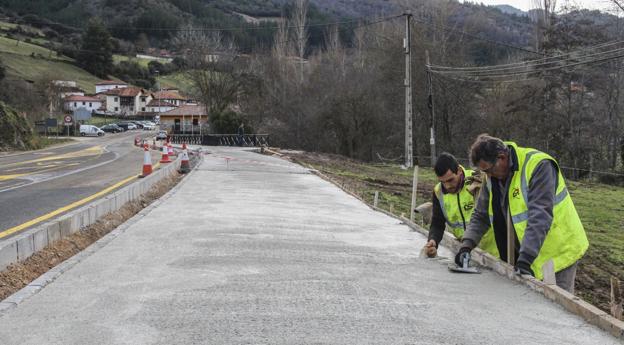 Fomento construye un paseo entre Tama y el Centro de Picos