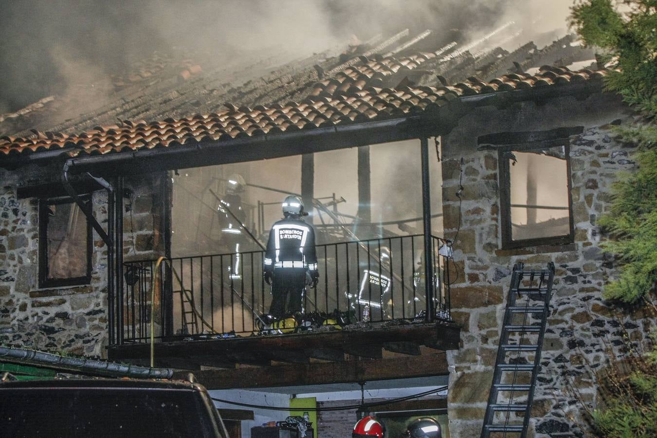 Muere un hombre en el incendio de su casa de Gama