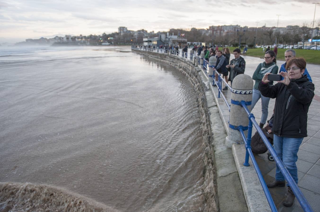 El año arranca con temporal
