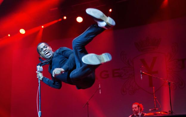 El acróbata de la música negra