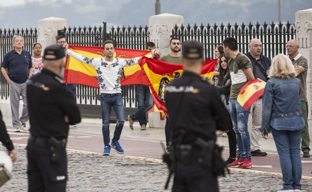 El juzgado archiva la denuncia por agresión durante los altercados en el acto de Pablo Iglesias en Santander