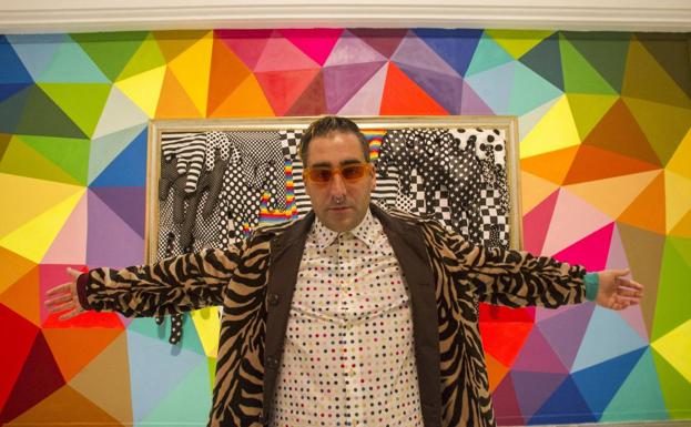 Okuda: «Me encantaría dar color al Museo de Arte Moderno de Santander»