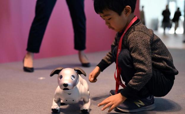 El perro-robot Aibo de Sony arrasa en la preventa