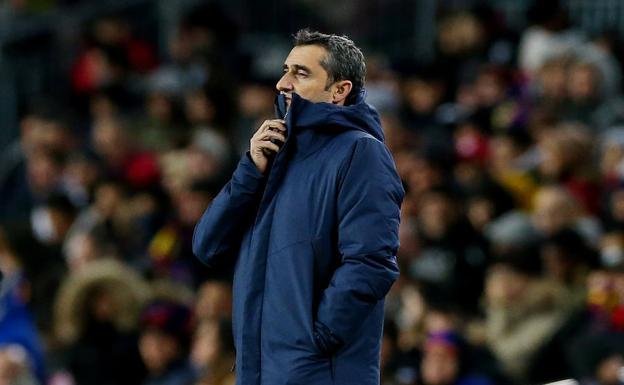 Valverde: «En el segundo tiempo estábamos más pendientes del partido del domingo»