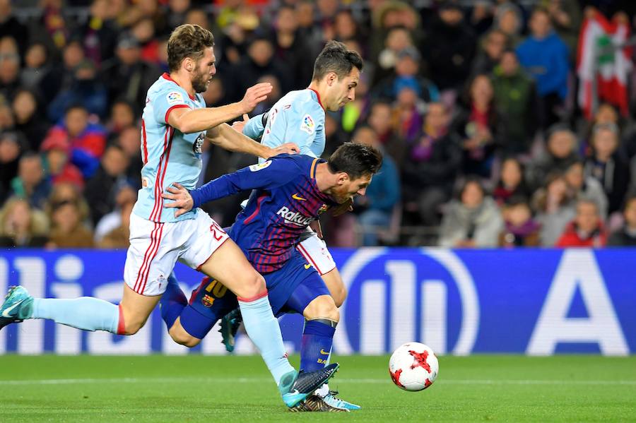Las mejores imágenes del Barcelona-Celta