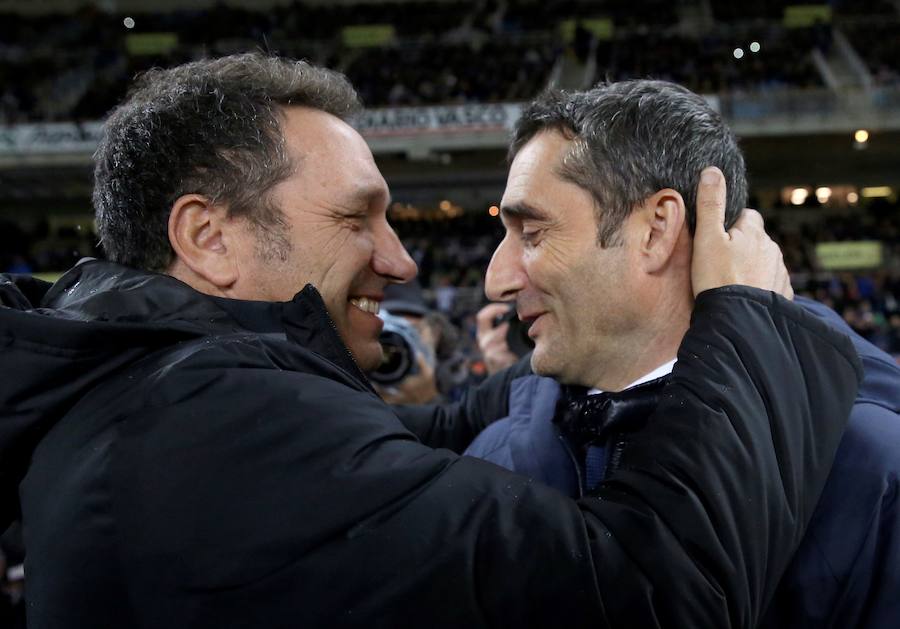 Los mejores momentos del Real Sociedad-Barcelona, en imágenes